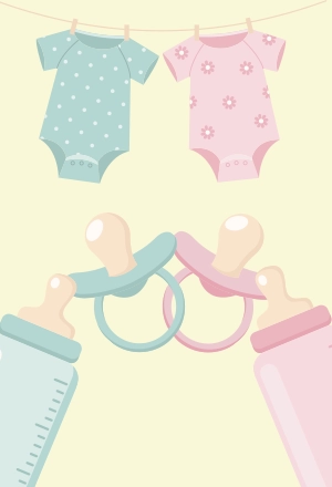 Video invitaciones digitales, categoria baby shower.