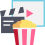 Video invitacioón digital en video con temática de peliculas.