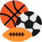 Video invitacioón digital en video con temática de deportes.