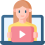 Video invitacioón digital en video con temática de youtubers.
