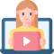 Video invitacioón digital en video con temática de youtubers.