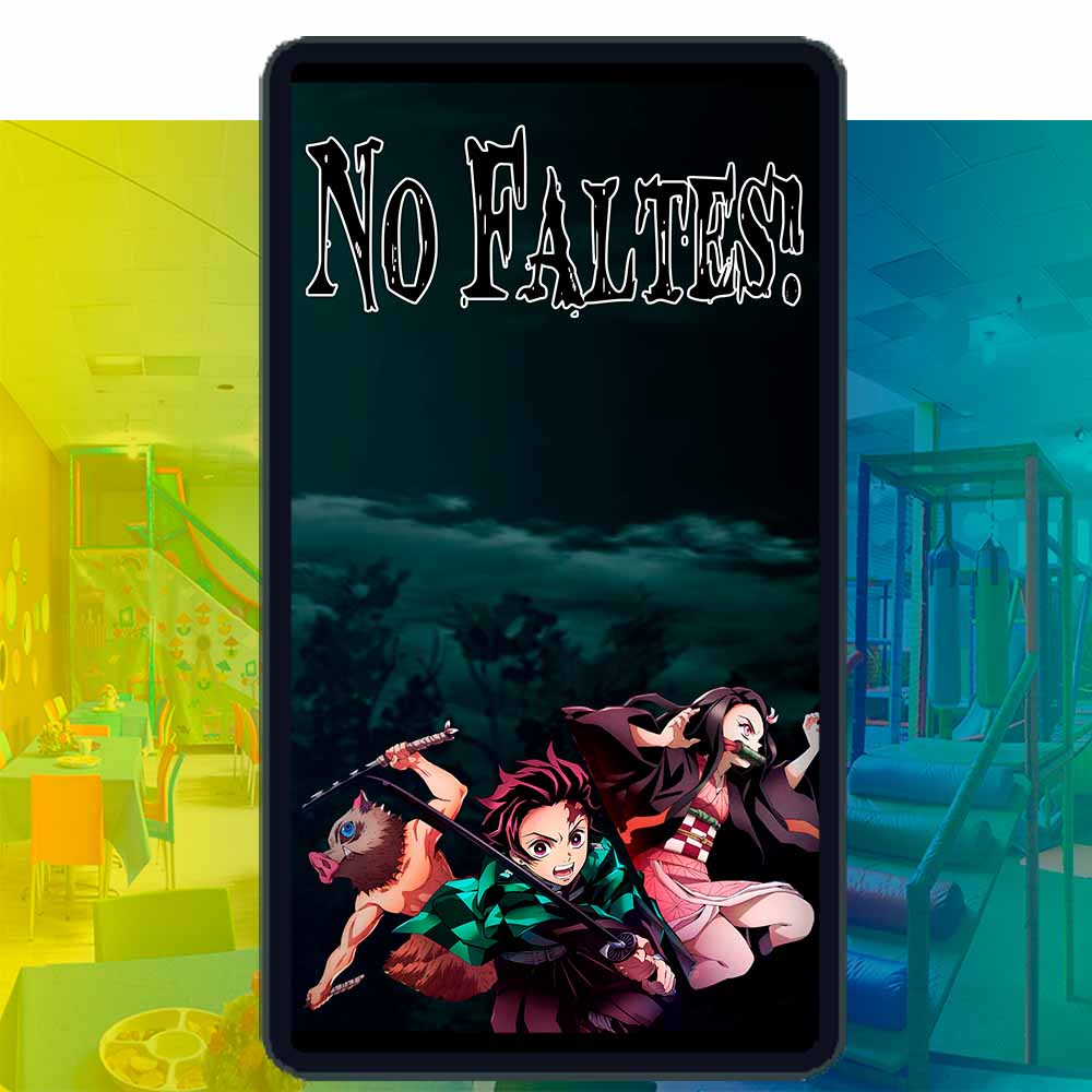 Es momento de sorprender a tus invitados con esta video invitación digital de demon slayer para cumpleaños, sin o con botones interactivos en la invitación digital.