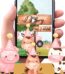 Es momento de sorprender a tus invitados con esta video invitación digital de animales de la granja rosa para cumpleaños, sin o con botones interactivos en la invitación digital.