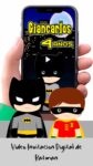 Es momento de sorprender a tus invitados con esta video invitación digital de batman niño para cumpleaños, sin o con botones interactivos en la invitación digital.