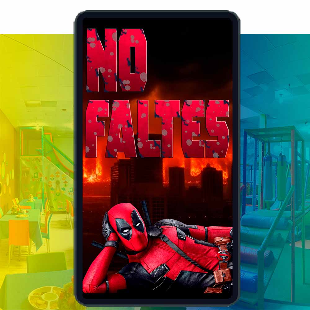 Es momento de sorprender a tus invitados con esta video invitación digital de deadpool para cumpleaños, sin o con botones interactivos en la invitación digital.