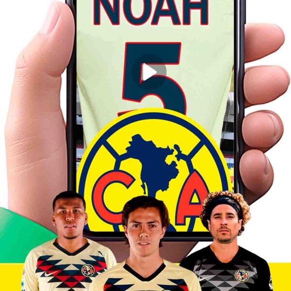 Es momento de sorprender a tus invitados con esta video invitación digital de América campeón 2019 para Cumpleaños, sin o con botones interactivos en la invitación digital.